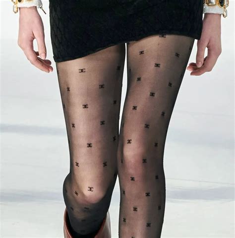 chanel style tights|chanel stockings price.